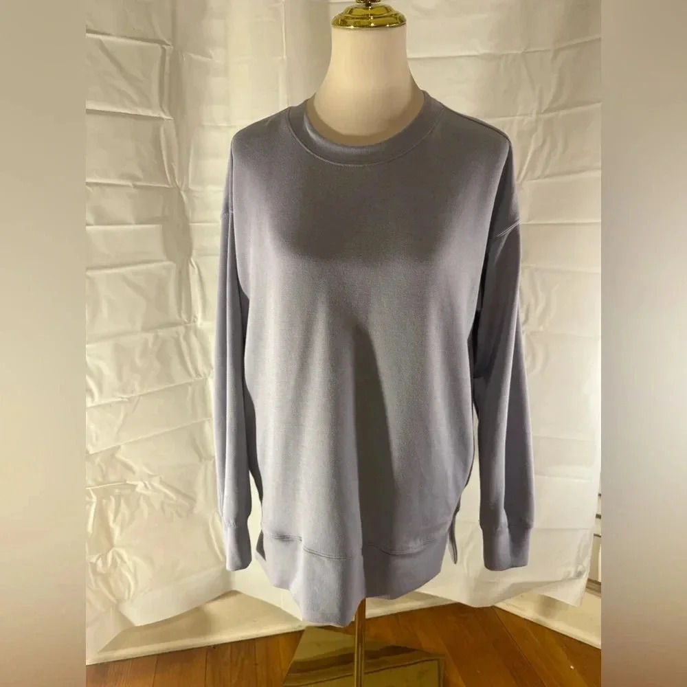 Sage Purple Crew Neck Sweatshirt